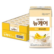 뉴케어 바나나맛 아셉틱 환자영양식, 150ml, 24개