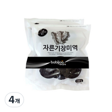 바비조아 자른기장미역, 4개, 100g