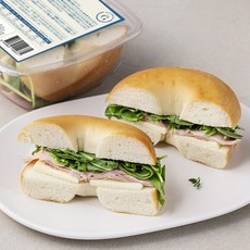 조르니키친 베이글 잠봉뵈르 샌드위치 2개입, 1팩, 200g