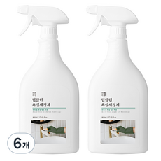 살림백서 딥클린 화장실 청소 세정제, 6개, 800ml