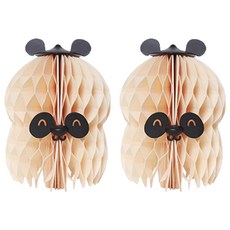 piozio 動物造型替換加濕紙 Panda, 2個
