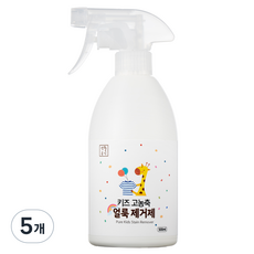 생활공식 키즈 고농축 얼룩제거제, 500ml, 5개