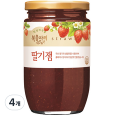 복음자리 딸기잼, 500g, 4개