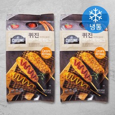 동원 퀴진 크리스피핫도그 (냉동), 400g, 2개