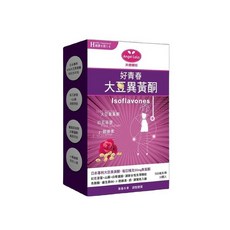 Angel LaLa 天使娜拉 好青春大豆異黃酮 30顆/盒, 專為熟齡女性設計, 含紅花苜蓿與山藥，調整體質, 15g, 1盒