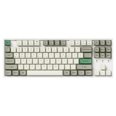 키크론 K8 MAX ALU 유무선 RGB 기계식 텐키리스 키보드 핫스왑, 쉘 화이트, K8M-Q10-KR, 저소음 화이트축