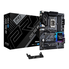 ASRock 華擎 Z690 PRO RS 主機板 ATX規格 DDR4記憶體, 1個