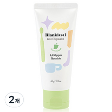 블랑키즐 유아용 고불소 치약 샤인머스캣, 60g, 2개