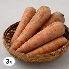 곰곰 밀양 흙당근, 1.5kg, 3개 1.5kg, 3개
