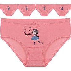 TS7 여아용 삼각팬티 55 5p