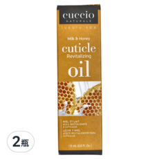CUCCIO 古希歐 指緣滋養油, 牛奶蜂蜜, 15 ml, 15ml, 2瓶