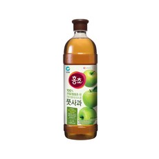 청정원 홍초 풋사과 900ml, 1.5L, 2개
