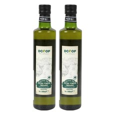 디쿱 유기농 냉압착 엑스트라버진 올리브유, 500ml, 2개