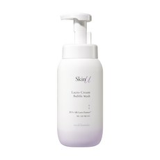 해피바스 스킨유 락토크림 버블 바디워시 머스크 라벤더향, 600ml, 1개