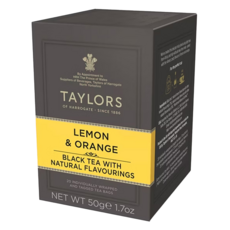 TAYLORS 泰勒茶 檸檬香橘風味茶，50公克 (2.5公克*20包), 2.5g, 1盒