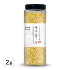 건강곡간 제주 찰기장, 1kg, 2개