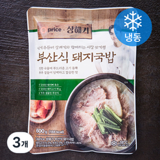 오프라이스 상해기 부산식 돼지국밥 (냉동), 600g, 3개