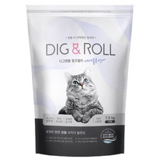 디그앤롤 핑크젤리 에어솔루션 고양이 모래 무향, 7.5kg, 1개