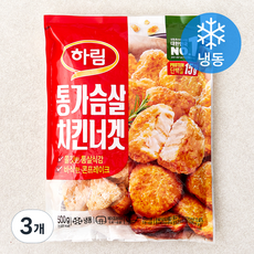 하림 통가슴살 치킨너겟 (냉동), 500g, 3개 500g, 3개