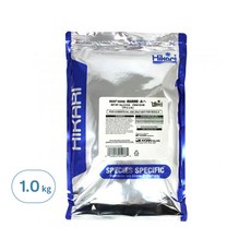 Hikari 高夠力 大型海水魚飼料 A, 適用於超過10公分以上,含豐富螺旋藻的日常飼料, 1KG, 1袋