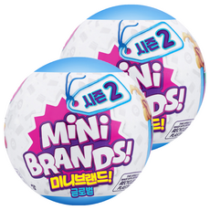 5 SURPRISE Mini Brand 全球第二季手辦, 2個