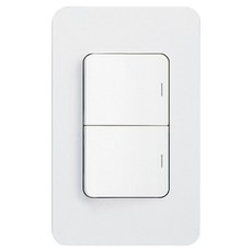 Jeil Electric D.Art 嵌入式插座蓋 白色開關 3 Ro 2, 1個