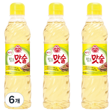 오뚜기 미향 발효맛술, 500ml, 6개