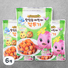 풍산김치 맛있는 어린이 깍두기, 300g, 6개
