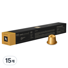 네스프레소 오리지널 캡슐커피 에스프레소 볼루토, 4.5g, 10개입, 15개