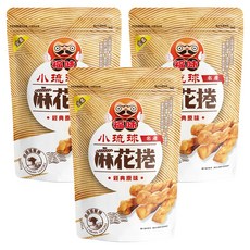 福味 小琉球麻花捲 黑糖煉乳 200g*3包 台灣傳統手工零食