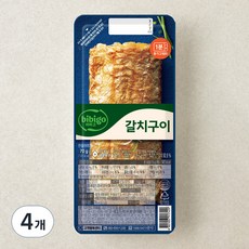 비비고 갈치구이, 70g, 4개 - 루솔생선구이