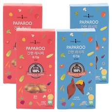 파파루 간편레시피 유기농 야채가루 분말이유식 고운입자 2종 세트, 감자, 고구마, 2세트, 15g