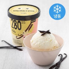 스키니피그 아이스크림 바닐라빈 (냉동), 474ml, 1개