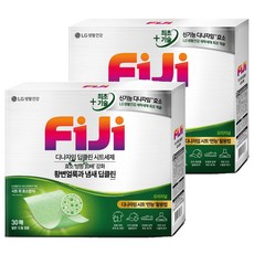 FiJi 飛漬 Dinazyme深層清潔洗衣片 原味, 30入, 2個