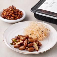 강남밥상 오징어실채볶음 50g + 땅콩조림 120g + 고추장멸치볶음 80g, 1세트