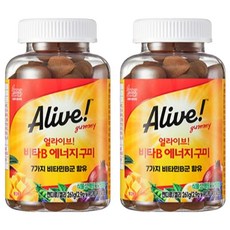 얼라이브 비타B 에너지 구미 90p, 261g, 2개