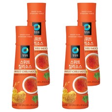 대상 청정원 스위트칠리소스, 365g, 4개