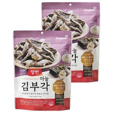 Dongwon 東遠 Yangban 兩班 海苔脆片 大蒜風味, 50g, 2包
