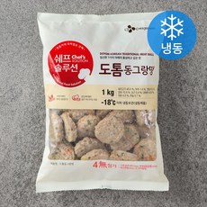 쉐프솔루션 도톰동그랑땡 (냉동), 1kg, 1개