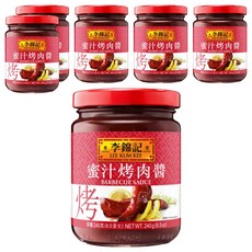 李錦記 蜜汁烤肉醬 240克, 中式香烤風味, 精選蜂蜜調製, 240g, 6罐