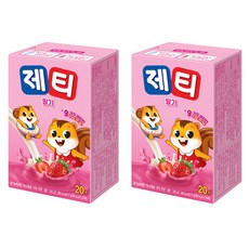 제티 딸기맛, 17g, 20개입, 2개