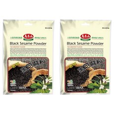 馬玉山 黑芝麻粉 300g, 無添加蔗糖, 全素食, 2包