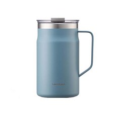 LocknLock 樂扣樂扣 都會馬克杯 LHC4282BLU 600ml, 藍色, 1個
