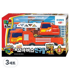 타요 스페셜 꼬마버스 친구들 소방 더블세트 3탄, 3세트, 레드