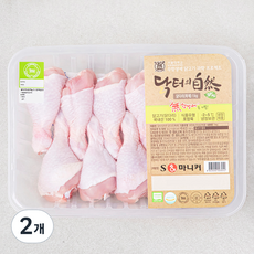 마니커 무항생제 인증 닭터의자연 닭다리 북채 (냉장), 1kg, 2개 1kg × 2개 섬네일