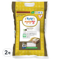 청원생명농협 저탄소 인증 특등급 완전미 GAP 청원생명쌀, 5kg(특등급), 2개