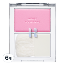 홀리카홀리카 마이페이브 인퓨징 블러쉬 6g, 01 이노센스, 6개