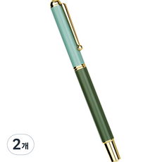 墨水型金屬竹子綠色模板刷 05, 2個, 中