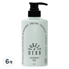 오디드 밀크프로틴 인텐시브 샴푸 포레스트허브, 500ml, 6개