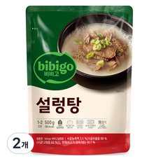 비비고 설렁탕, 500g, 2개